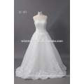 Fournisseur de Guangzhou Robe de mariée en robe en tulle et en robe de mariage